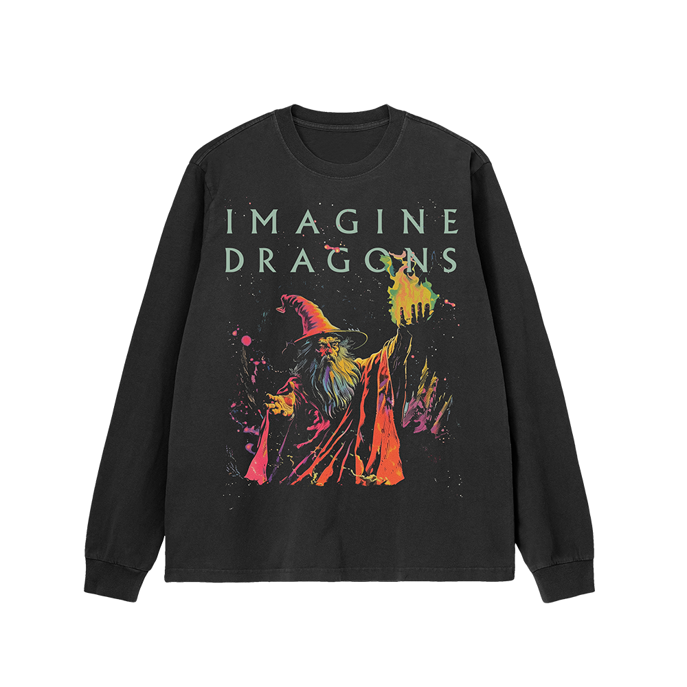 Imagine Dragons Magic Back Print Black 2XL T-shirt
